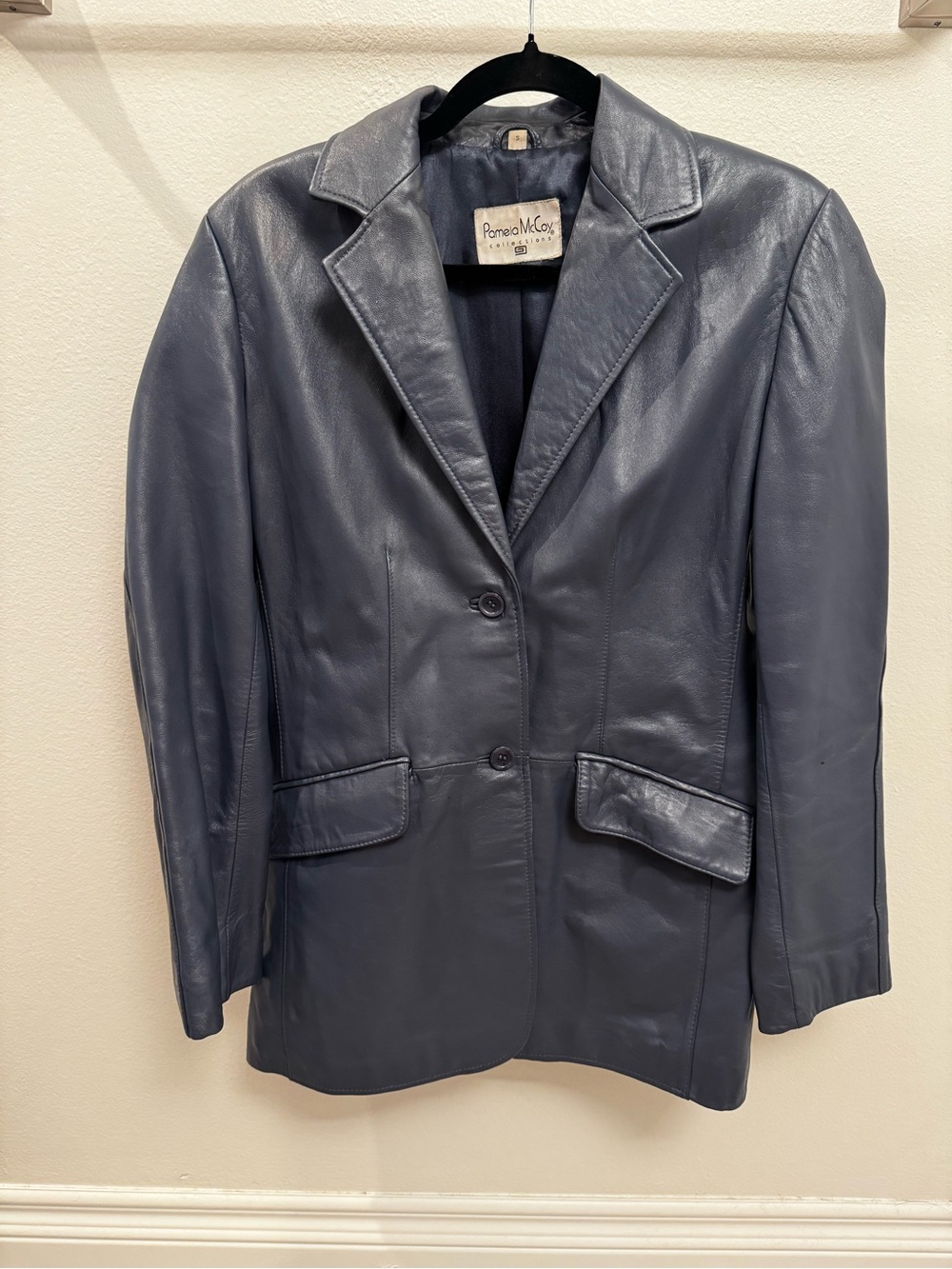 Y2K Leather Blazer